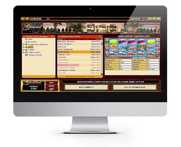 Grand Hotel Casino Match Bonus