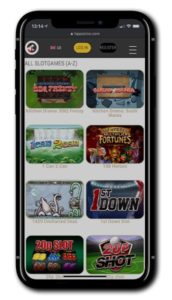 Hippozino Casino on Mobile