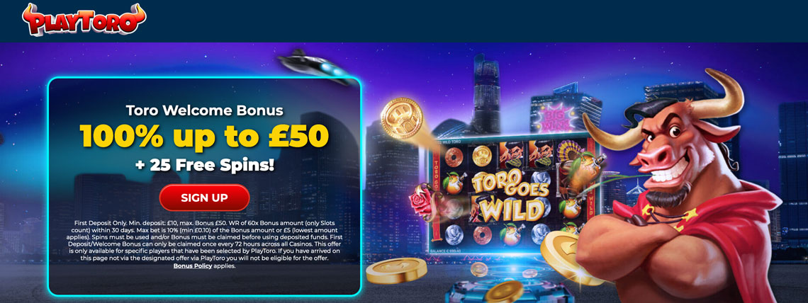 playtoro uk casino